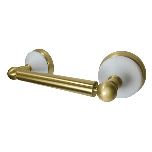 BA1118BB Victorian Toilet Paper Holder, Brushed Brass